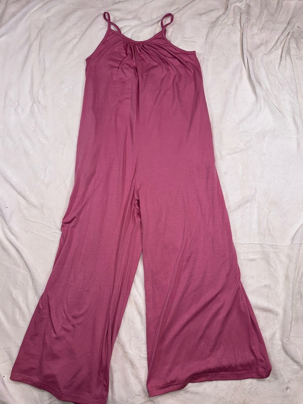 Women’s Sleeveless Wide-Leg Jumpsuit